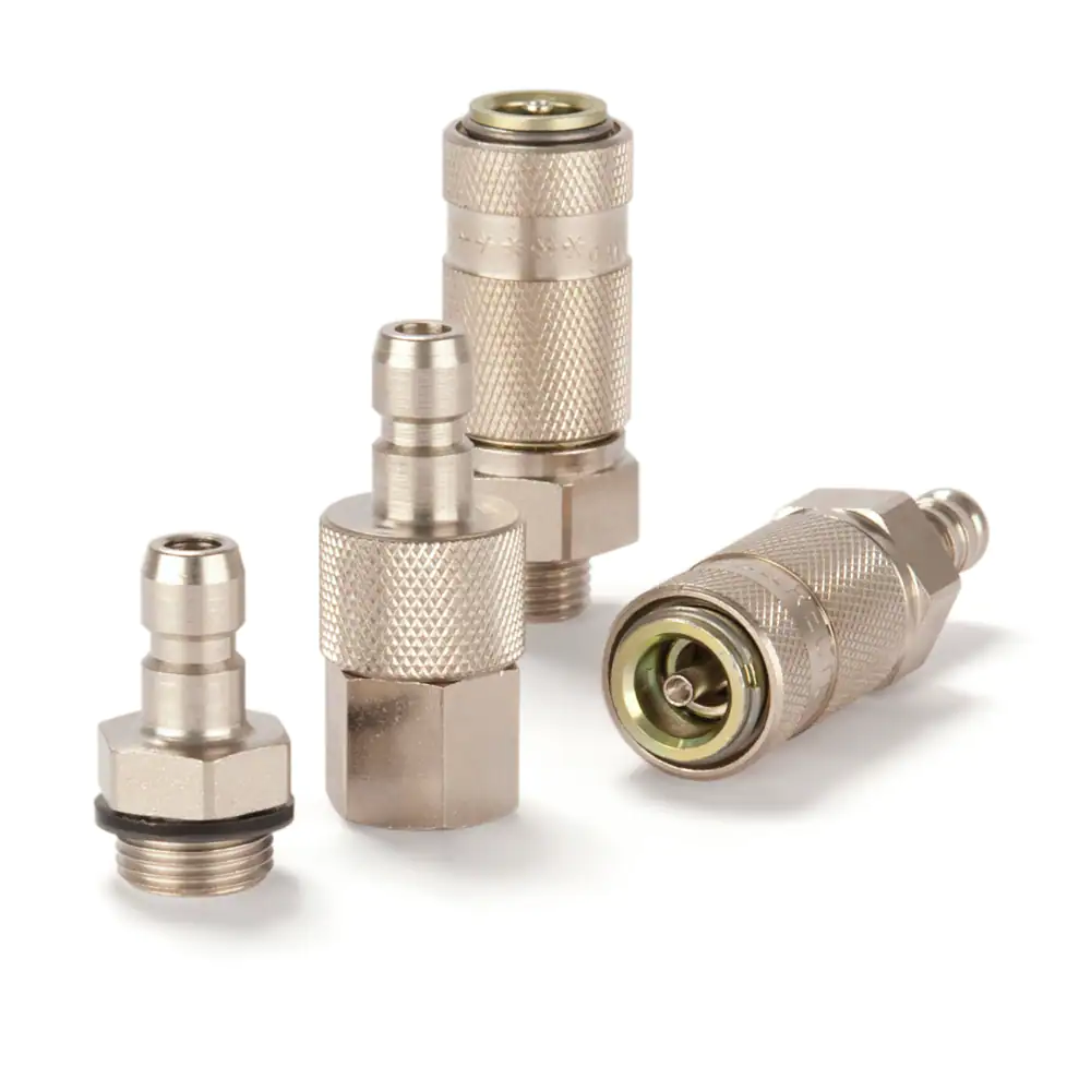 Parker優(yōu)質(zhì)的氣動快換接頭，符合德國工業(yè)標準結(jié)構(gòu)，51系列