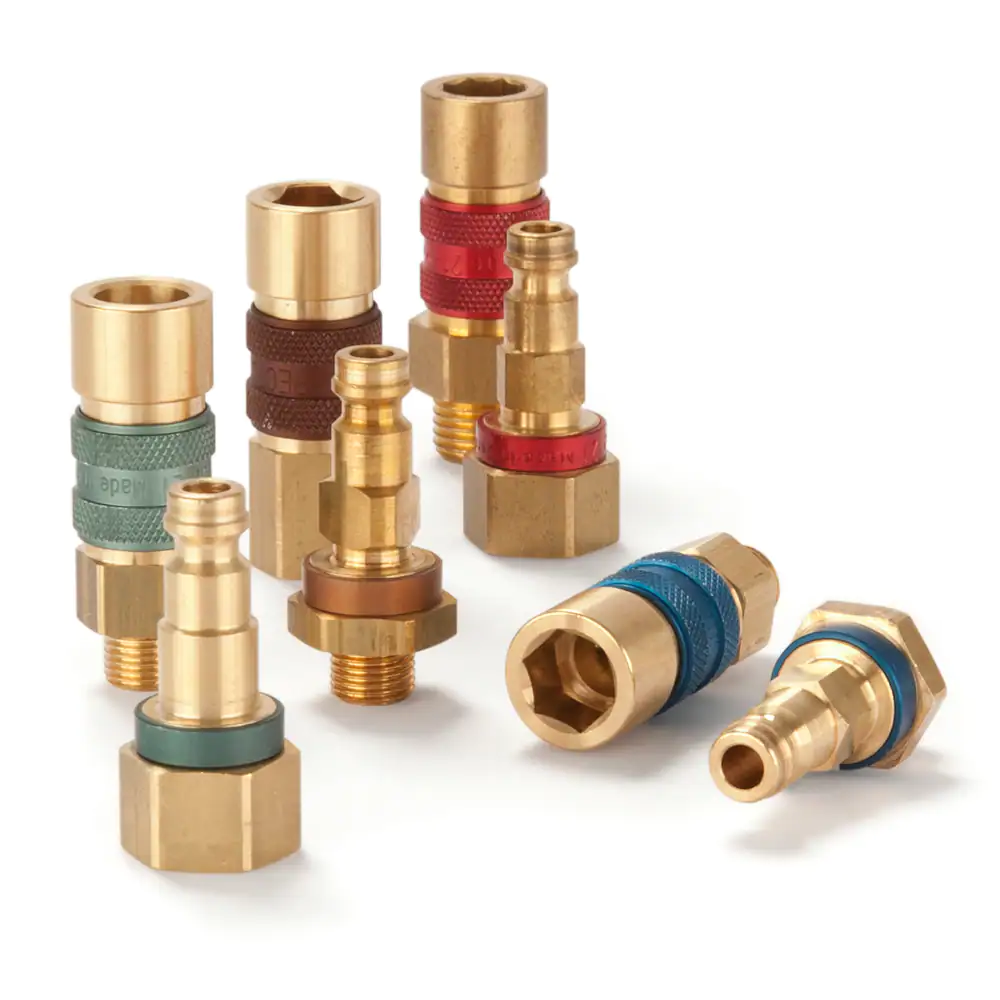 派克21系列，帶標(biāo)識(shí)系統(tǒng)快換接頭